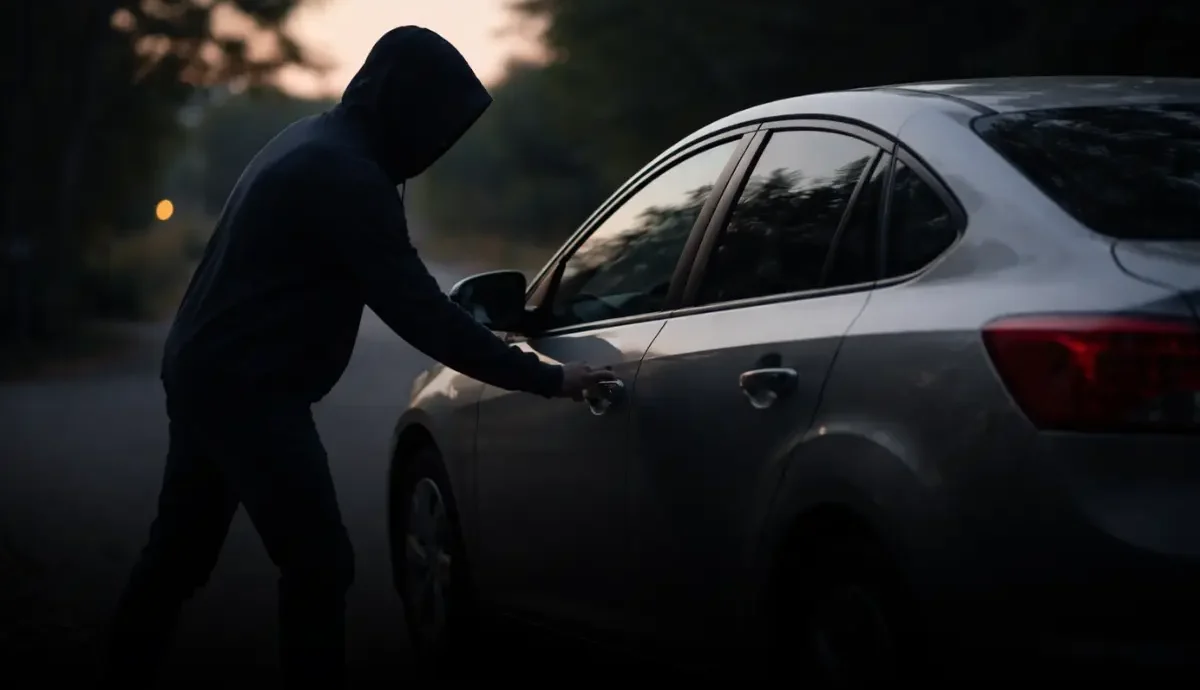 vehicle theft vs larceny NC